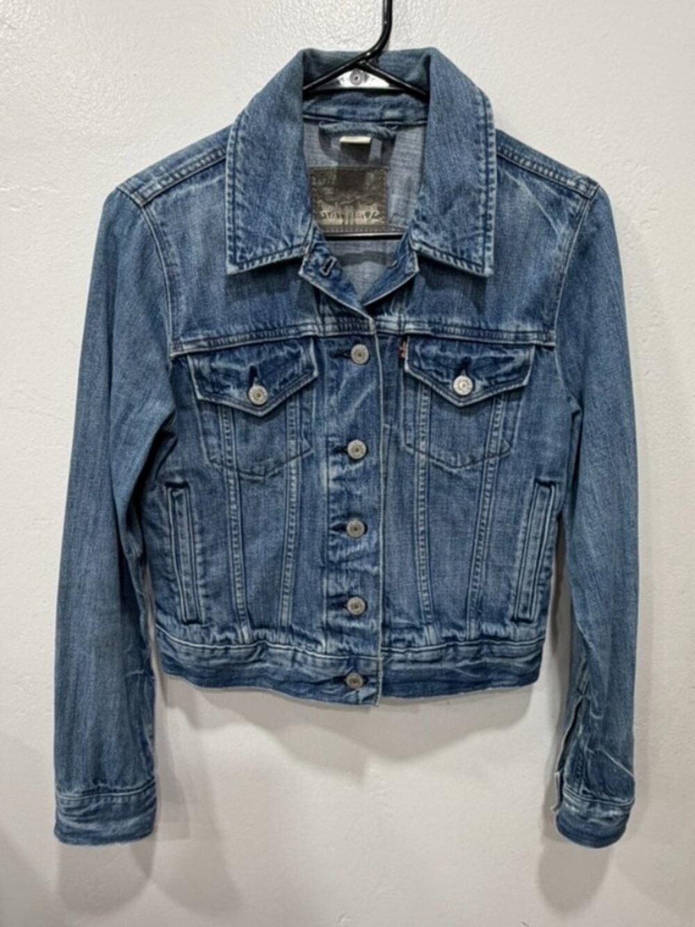 Levi's Denim Crop Jean Jacket Small